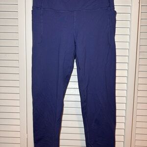 Under Armour Blue crop fitted Leggings
